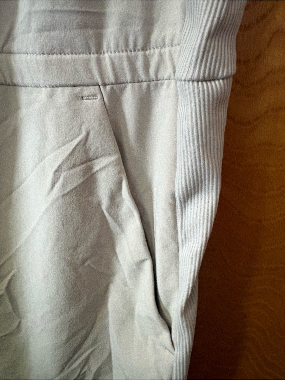 Athleta Sleeveless V-Neck Jumpsuit in Light tan 12 - Picture 5 of 10
